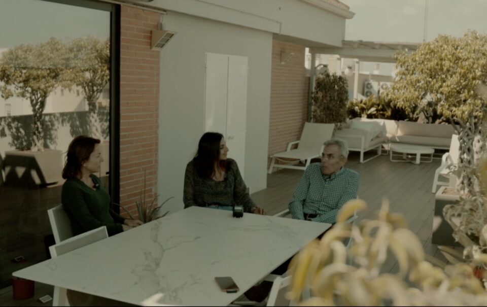 Paula, Adolfo y Maite